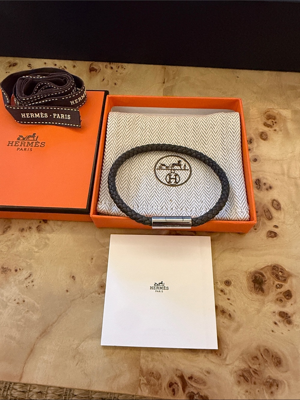 Hermes Goliath Bracelet Size T6 19.5CM